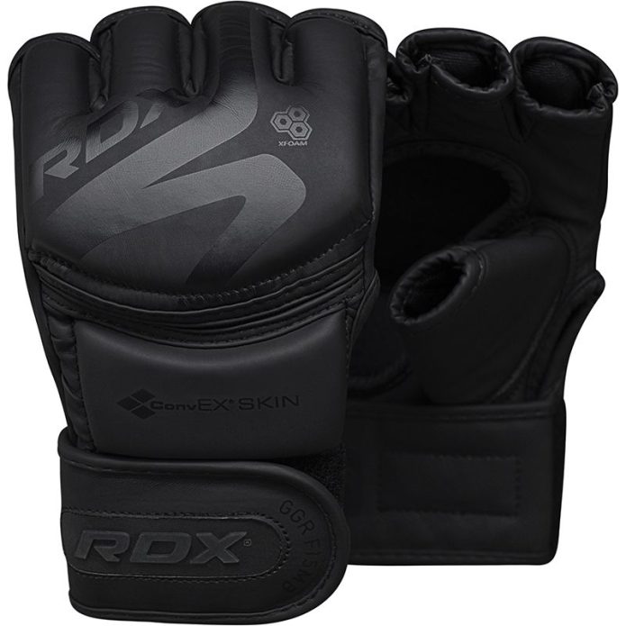 RDX F15 grapling Gloves Black Matte