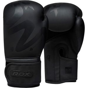 RDX F15MB blach matte,כפפות איגרוף דמוי עור