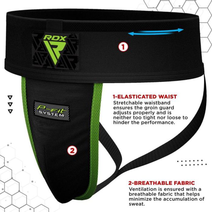 RDX GROIN PROTECTOR BLACK