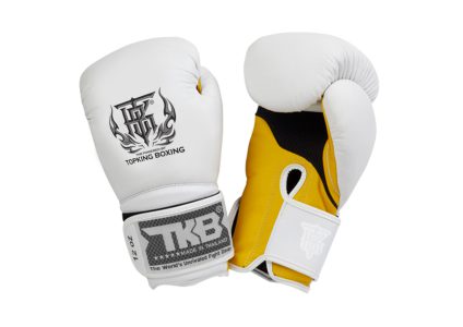 SUPER AIR yellow white white,כפפות איגרוף עור