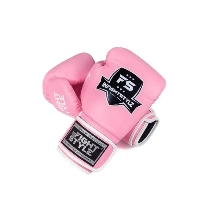 INFIGHTSTYLE CLASSIC pink,כפפות איגרוף עור