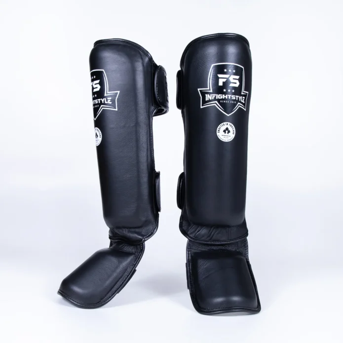 INFIGHTSTYLE PRO black,מגני שוק עור