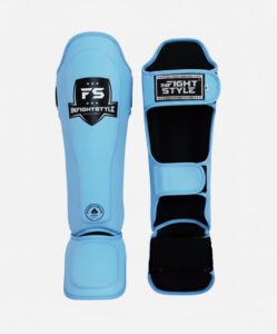 INFIGHTSTYLE CLASSIC sky blue,מגני שוק עור