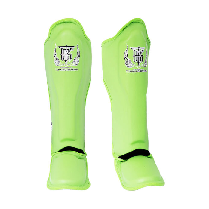 SHIN GUARDS PRO-GL green,מגני שוק עור