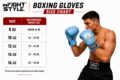 INFIGHTSTYLE CLASSIC teal,כפפות איגרוף עור
