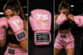 INFIGHTSTYLE CLASSIC boxing gloves powder pink,כפפות איגרוף עור
