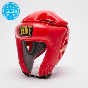 DNA headgear red,מגני ראש PU/PL WAKO approved