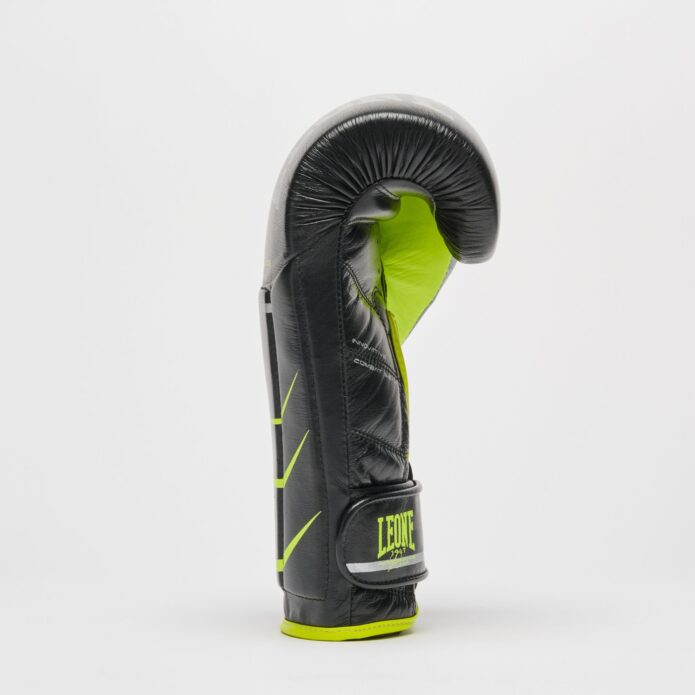 REVO FLUO gloves black,כפפות אגרוף מעור מלא