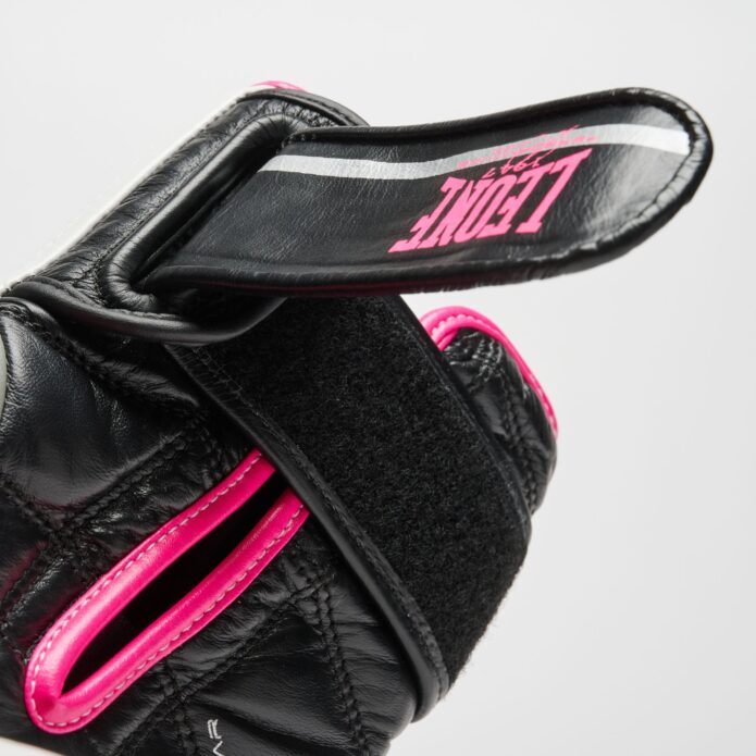 REVO FLUO gloves white pink,כפפות אגרוף מעור מלא