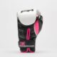 REVO FLUO gloves white pink,כפפות אגרוף מעור מלא