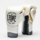 AUTHENTIC 2 gloves white,כפפות אגרוף מעור מלא עם שרוכים