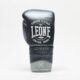 AUTHENTIC 2 gloves dark grey,כפפות אגרוף מעור מלא עם שרוכים