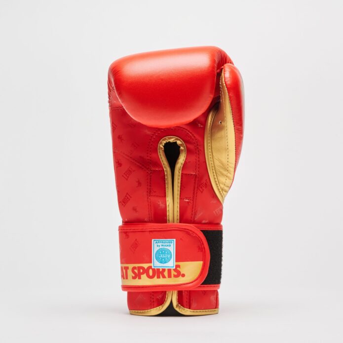 DNA gloves red,כפפות אגרוף עור/Amara/PU WAKO approved