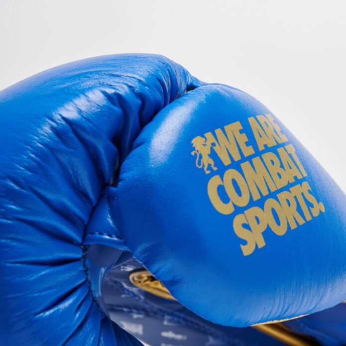 DNA gloves blue,כפפות אגרוף עור/Amara/PU WAKO approved