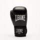 THUNDER JUNIOR black,כפפות אגרוף PU לילדים