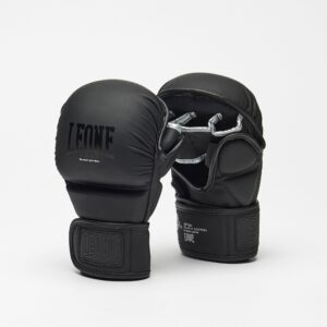 MMA BLACK EDITION gloves black,כפפות גראפלינג FLEX PU