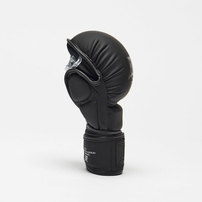 MMA BLACK EDITION gloves black,כפפות גראפלינג FLEX PU