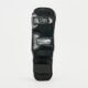 JUNIOR SMART shinguards black,מגני שוק PU/PE לילדים