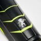 REVO FLUO shinguards black,מגני שוק מ-Cowhide Leather