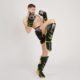 REVO FLUO shinguards black,מגני שוק מ-Cowhide Leather