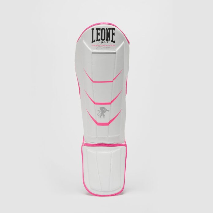 REVO FLUO shinguards white pink,מגני שוק מ-Cowhide Leather