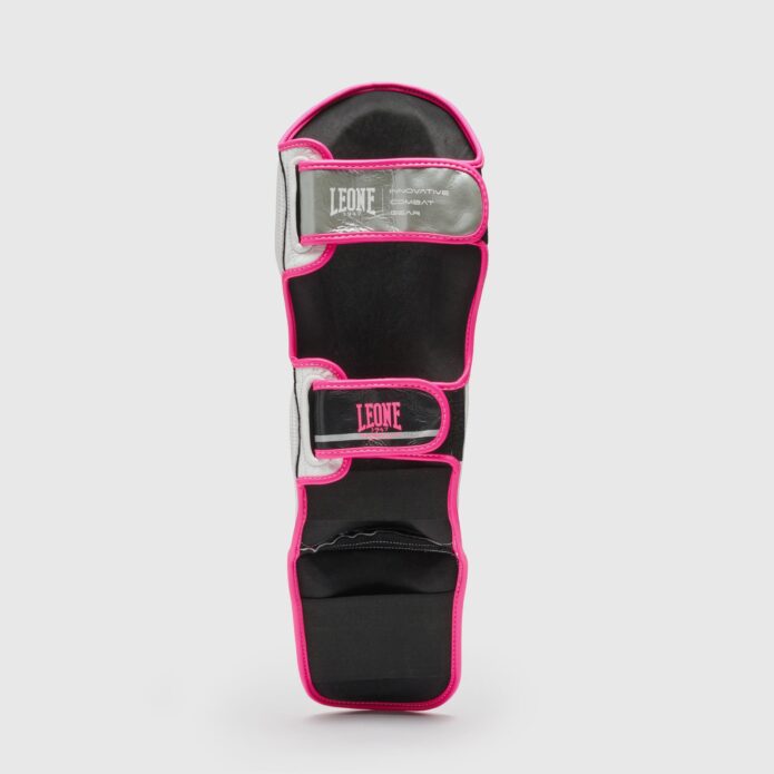 REVO FLUO shinguards white pink,מגני שוק מ-Cowhide Leather